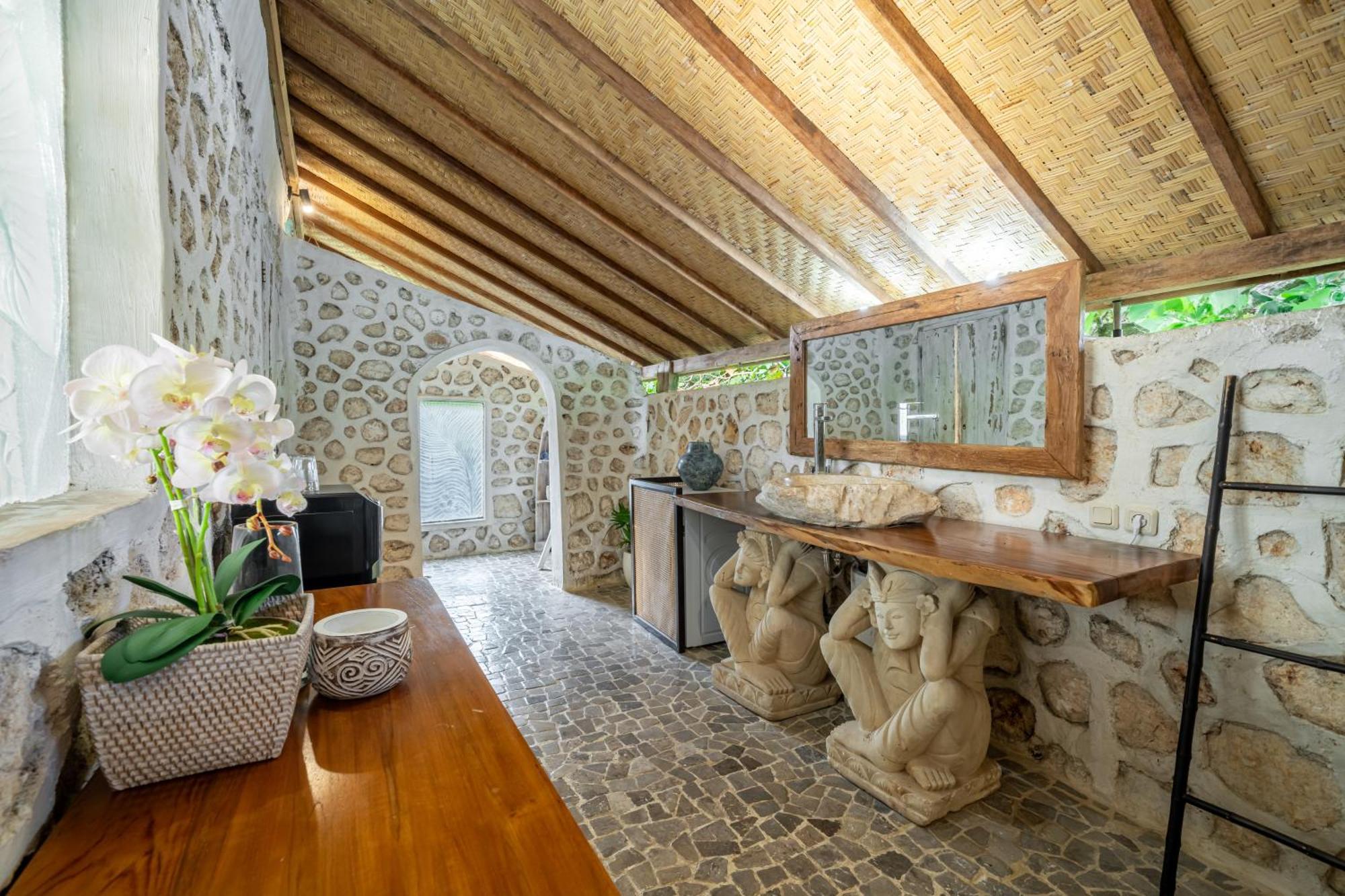 Balangan Beach Villa Idaman Bungalows Джимбаран Экстерьер фото